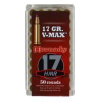 Hornady 17 Varmint Expres Rimfire Ammunition, 50-Count, 83170