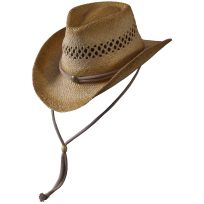 Turner Hat Company Men's Outback Western Straw Hat