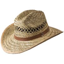 Turner Hat Company Men's Rush Cattleman Straw Hat