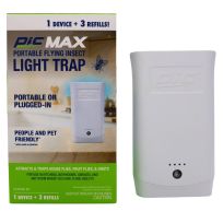 Pic Flying Insect Plug In Trap with 2 Refills, PIC-FIT