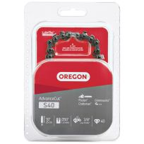OREGON® AdvanceCut™ Saw Chain, 40 Drive Links, S40, 10 IN