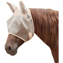 Cashel Econo Fly Mask with Ears, EFMHSE, Gold, Arabian