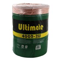 ULTIMATE Plastic Twine, 350, FAP0217V016, Orange, 4000 FT