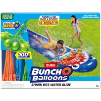 ZURU Bunch O Balloons Shark Bite Slide, 100 Balloons, 56584