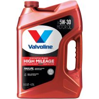 Valvoline™ High Mileage with MaxLife Technology Synthetic Blend 5W-30 Motor Oil, 881163, 5 Quart