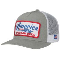 Rural Cloth We Grow Beer Hat, WGB-H01, Grey, One Size Fits Most