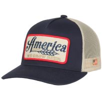 Rural Cloth We Grow Beer Hat, WGB-H17, Navy / BQ, One Size Fits Most