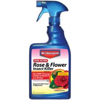 BIOADVANCED® Dual Action Rose & Flower Insect Killer, Ready-to-Use, BY502570B, 24 OZ