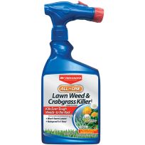 BIOADVANCED® All-In-One Lawn Weed & Crabgrass Killer, Ready-to-Spray, BY704080A, 32 OZ