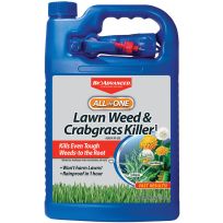 BIOADVANCED® All-In-One Lawn Weed & Crabgrass Killer, Ready-to-Use, BY704130A, 1 Gallon