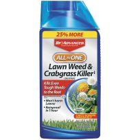 BIOADVANCED® All-In-One Lawn Weed & Crabgrass Killer I, Concentrate, BY704140A, 40 OZ