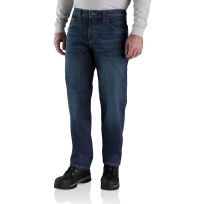Carhartt Men's Flame-Resistant RUGGED FLEX® Straight Relaxed Fit 5-Pocket Jeans