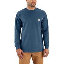 Carhartt Men's Flame-Resistant FORCE® Loose Fit Lightweight Long-Sleeve Bandana Graphic T-Shirt
