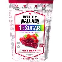 Wiley Wallaby Low Sugar Very Berry Licorice, 120303, 5.5 OZ