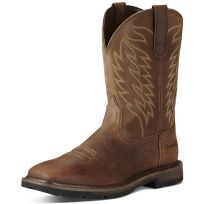 Ariat® Men's Groundbreaker Manvel Work Wide Square Toe Steel Toe Work Boot