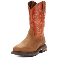 Ariat® Men's WorkHog Wide Square Toe Steel Toe Work Boot