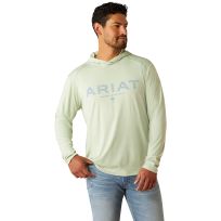 Ariat® Men's Rebar Sunblocker Craft Hooded T-Shirt