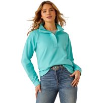 Ariat® Women's Breeze Logo 1/2 Zip Sweatshirt