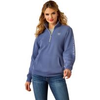 Ariat® Women's Logo 1/2 Zip Sweatshirt