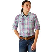 Ariat® Women's Rebar Made Tough DuraStretch Work Shirt