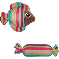 MAIN ST. PET™ Fish & Candy Catnip Cat Toys, 2-Pack, MSP-107