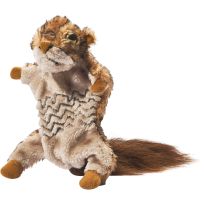 MAIN ST. PET™ Roadkill Squirrel with Ball Squeaky Dog Toy, MSP-129-S