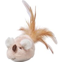 MAIN ST. PET™ Mouse with Feather Tail Catnip Cat Toy, MSP-140