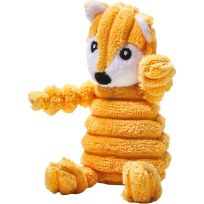 MAIN ST. PET™ Mini Corduroy Fox Squeaky Dog Toy, MSP-179-S