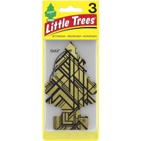 Little Trees® Air Freshener Gold, 3-Pack, U3S-30210