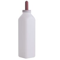 Little Giant Nursing Bottle with Screw-On Nipple, 9313, White, 3 Quart