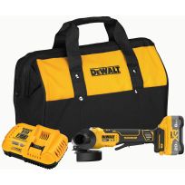 DEWALT Brushless Cordless Angle Grinder Kit with Powerpack, 4-1/2 to 5 IN, 20V MAX XR, DCG410WW1