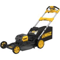 DEWALT Brushless Cordless RWD Self-Propelled Mower Kit, 21 IN, 60V MAX, DCMWSP700Y2