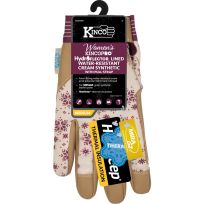 Kinco Women's Women’s KincoPro™ HydroFlector™ Lined Water-Resistant Cream Synthetic with Pull-Strap Glove