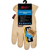 Kinco Men's Lined Grain Cowhide Driver Glove