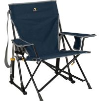 GCI Outdoor Kickback Rocker, 410145, Heathered Indigo