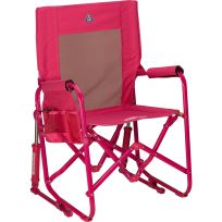 GCI Outdoor Stowaway Rocker, 378245, Bright Pink
