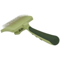 SAFARI® Dog Self-Cleaning Slicker Brush, W417  NCL00, Medium