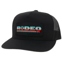 Hooey "Rodeo" Hat, 2153T-BK, Black, One Size Fits All