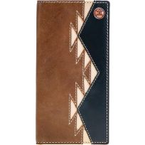 Hooey "Tonkawa" Rodeo Wallet, HW006-BRBK, Brown