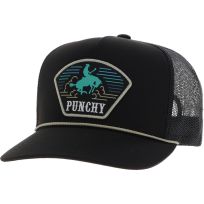 Hooey "Punchy" Hat, 5032T-BK, Black, One Size Fits All