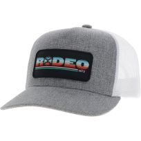 Hooey "Rodeo" Hat, 2453T-GYWH-Y, Grey, One Size Fits All