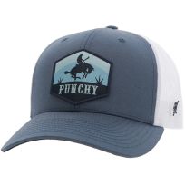 Hooey "Rancher" Hat, 5027T-BLWH, Blue, One Size Fits All