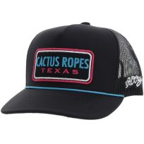 Hooey Cactus Ropes Hat, CR103, Black, One Size Fits All