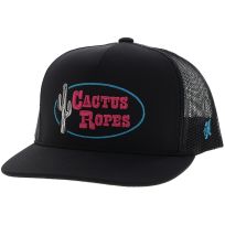 Hooey Cactus Ropes Hat, CR113, Black, One Size Fits All