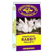 Big V Complete Rabbit Pellets, 100, 50 LB