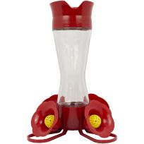 PERKY-PET® Pinch-Waist Glass Hummingbird Feeder, 203CPBN, 8 OZ