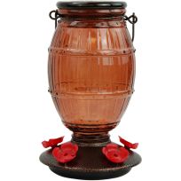 PERKY-PET® Prohibition Top-Fill Glass Hummingbird Feeder, 9106-2