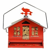 PERKY-PET® Squirrel-Be-Gone® II Country House Wild Bird Feeder, 338