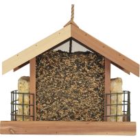 PERKY-PET® Deluxe Chalet Cedar Feeder, 50144