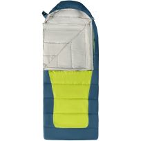 OUTDOOR REVIVAL™ Hybrid Hooded Sleeping Bag +0°F, OR006, Teal / Lime Green